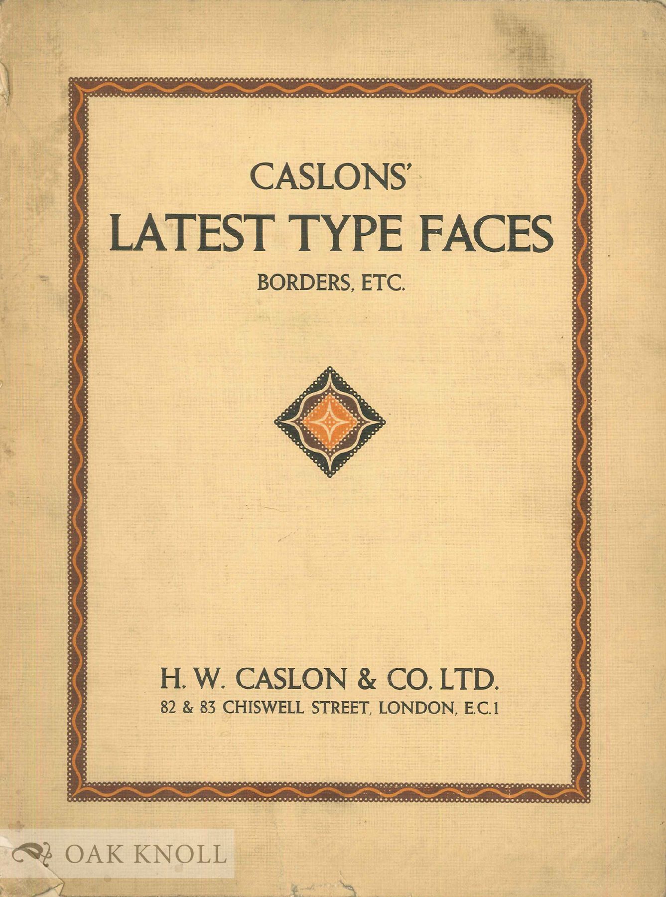 CASLON OLD FACE OPEN SERIES SHOWN IN FOUR SIZES EIGHTEEN POINT TO ...