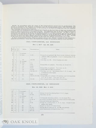 CHECKLIST OF UNITED STATES PUBLIC DOCUMENTS 1789-1909.