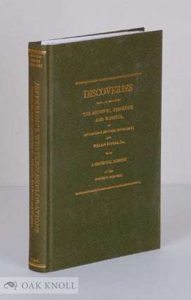 Order Nr. 140864 JEFFERSON'S WESTERN EXPLORATIONS: DISCOVERIES MADE IN EXPLORING THE MISSOURI,...