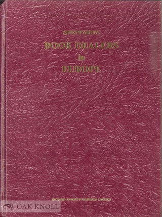 Order Nr. 140905 SHEPPARD'S BOOK DEALERS IN EUROPE