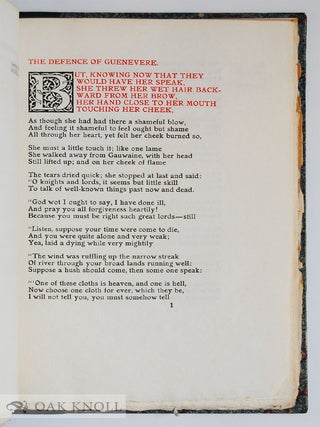 FIVE ARTHURIAN POEMS.