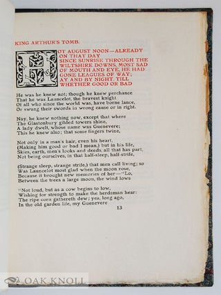 FIVE ARTHURIAN POEMS.