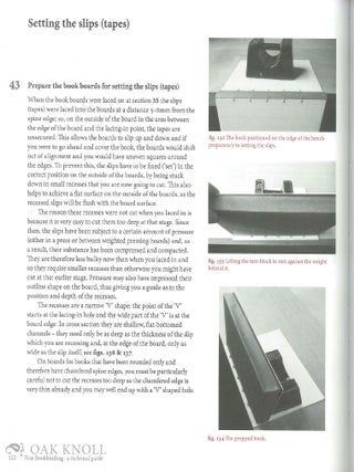FINE BOOKBINDING: A TECHNICAL GUIDE