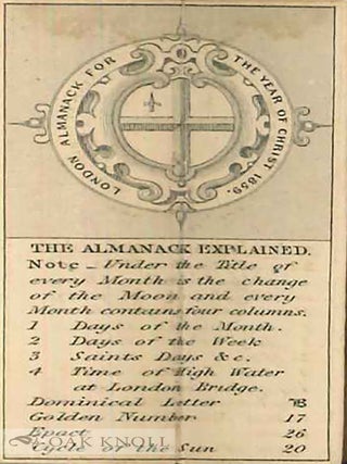 LONDON ALMANACK FOR THE YEAR OF CHRIST 1859.