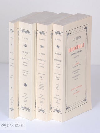 Order Nr. 141300 LE TRESOR DU BIBLIOPHILE ROMANTIQUE ET MODERNE. 1801-1875. LIVRES ILLUSTRES DU...
