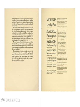 THE DESIGNER-CRAFTSMAN SPEAKS: WRITINGS BY ROBERT HUNTER MIDDLETON.