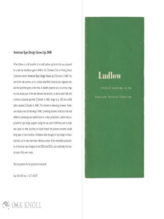 THE DESIGNER-CRAFTSMAN SPEAKS: WRITINGS BY ROBERT HUNTER MIDDLETON.
