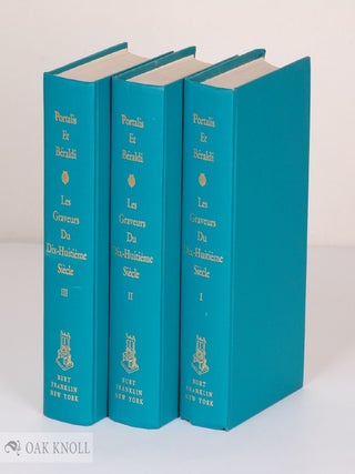 Order Nr. 141381 LES GRAVEURS DU DIX-HUITIÈME SIÈCLE. Roger / Béraldi Portalis, Henri