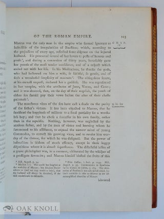 THE HISTORY OF THE DECLINE AND FALL OF THE ROMAN EMPIRE.