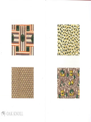 A COLLECTION OF BLOCK-PRINTED PAPERS FROM THE 18TH CENTURY.