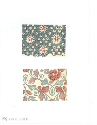 A COLLECTION OF BLOCK-PRINTED PAPERS FROM THE 18TH CENTURY.