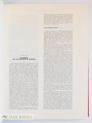 THE GUTENBERG BIBLE: A COMMENTARY.