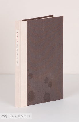 Order Nr. 141572 COPLAS: POR LA MUERTA DE SU PADRE. Jorge Manrique