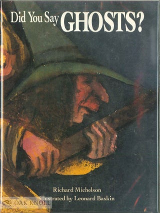 Order Nr. 141574 DID YOU SAY GHOSTS? Richard Michelson