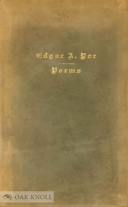 Order Nr. 141583 POEMS. Edgar A. Poe