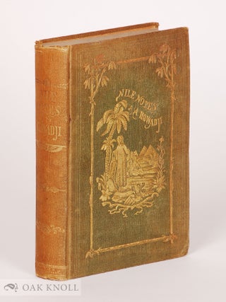 Order Nr. 141698 NILE NOTES OF A HOWADJI. George William Curtis