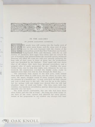 LIBER SCRIPTORUM, THE SECOND BOOK OF THE AUTHORS CLUB.