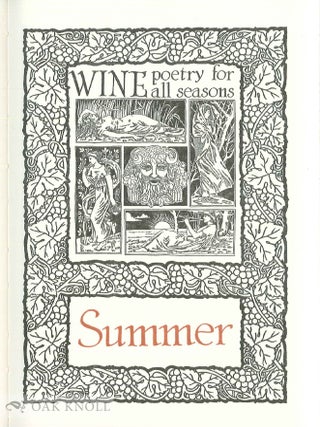 WINE POETRY FOR ALL SEASONS.
