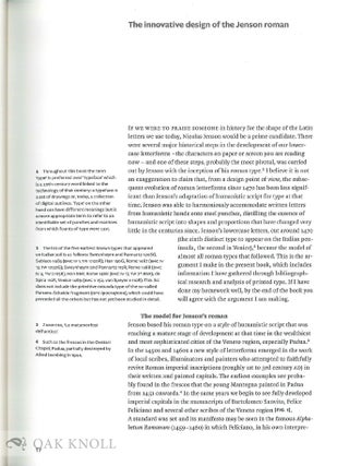THE JENSON ROMAN, OR THE MOST INFLUENTIAL TYPE IN THE HISTORY OF PRINTING