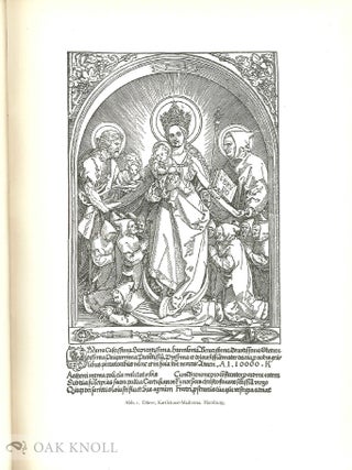 DÜRER-KATALOG, EIN HANDBUCH ÜBER ALBRECHT DÜRERS STICHE, RADIERUNGEN, HOLZSCHNITTE, DEREN ZUSTÄNDE, AUSGABEN UND WASSERZEICHEN
