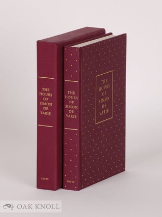 Order Nr. 141874 THE HOURS OF SIMON DE VARIE. James H. Marrow
