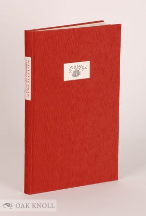 Order Nr. 141912 MALLETTE DEAN: A PRINTMAKER AND HIS ART. John T. Hawk