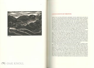 MALLETTE DEAN: A PRINTMAKER AND HIS ART.