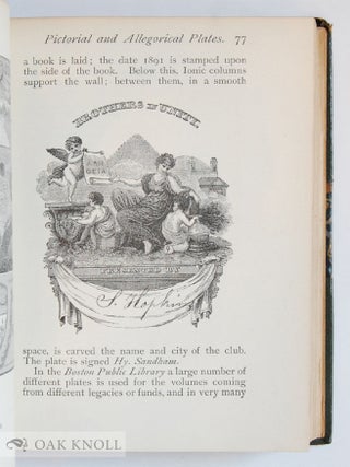AMERICAN BOOK-PLATES, A GUIDE TO THEIR STUDY 1905
