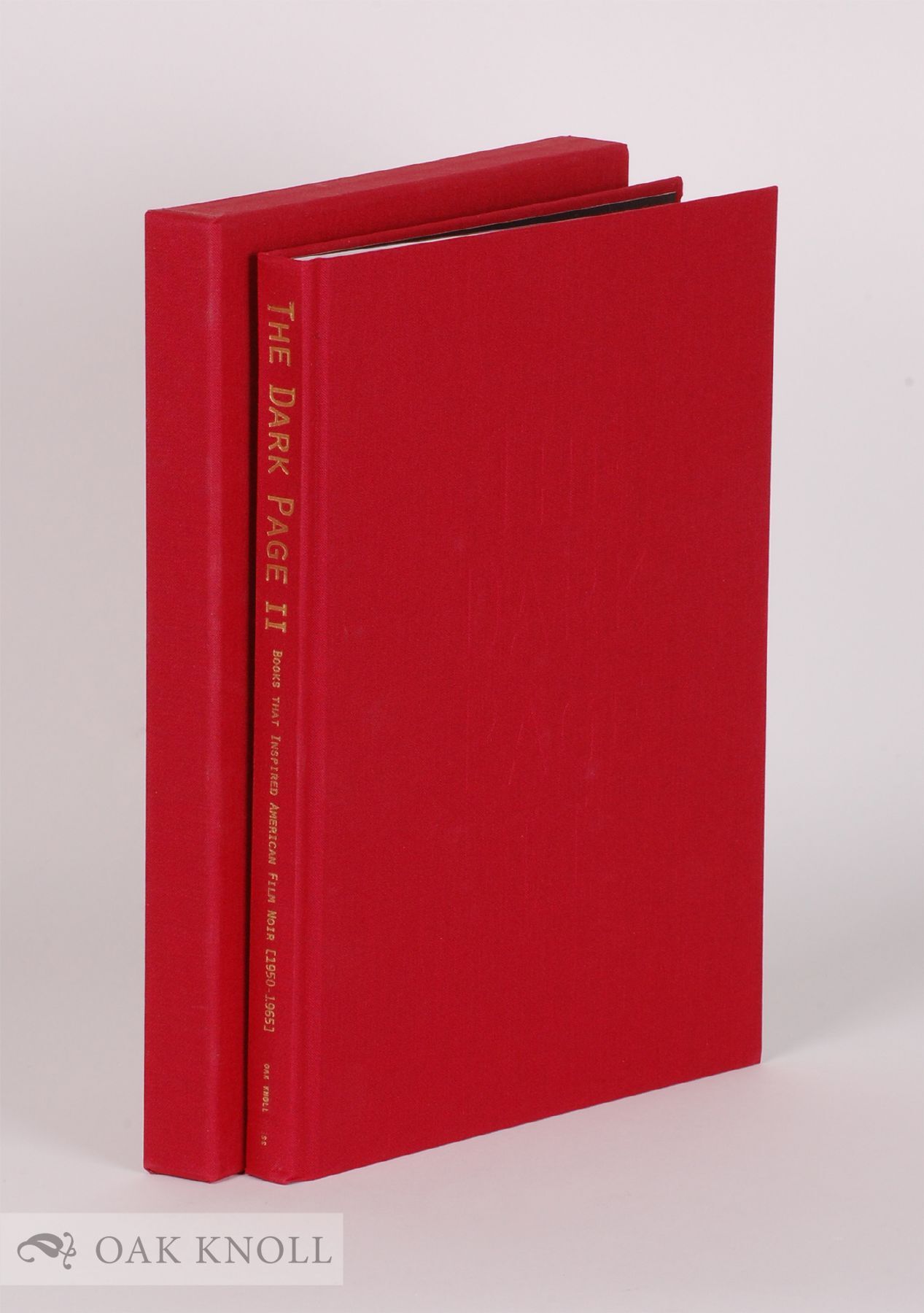 THE DARK PAGE II: BOOKS THAT INSPIRED AMERICAN FILM NOIR, 1950-1965 ...