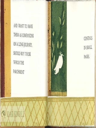 LIBELLUS; OR ABOUT MY LITTLE BOOKS.