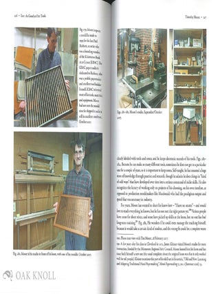 AS GOOD AS OUR TOOLS: EQUIPMENT AND TOOL MAKERS FOR HAND PAPERMAKING