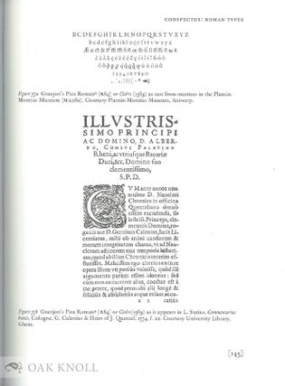 FRENCH RENAISSANCE PRINTING TYPES: A CONSPECTUS
