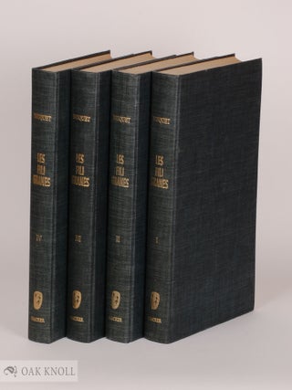 Order Nr. 142046 LES FILIGRANES, DICTIONNAIRE HISTORIQUE DES MARQUES DU PAPIER. Charles M. Briquet