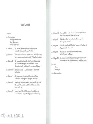 THE HAND DECAYS, THE WRITING REMAINS: BYZANTINE SCRIBES AND THEIR MANUSCRIPTS