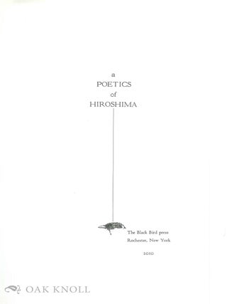 A POETICS OF HIROSHIMA.