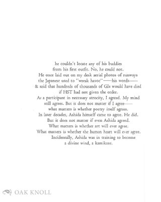 A POETICS OF HIROSHIMA.