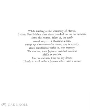 A POETICS OF HIROSHIMA.