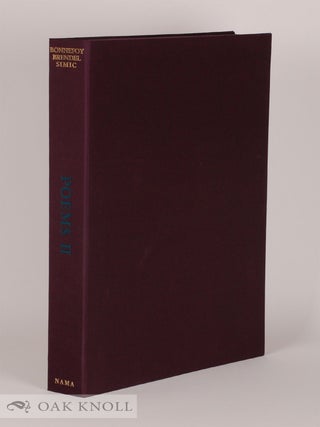 POEMS II. Yves Bonnefoy, Alfred Brendel, Charles Simic.