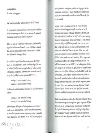THE BOOK UNHINGED: MISCELLANEOUS WRITINGS ON THE BRINK