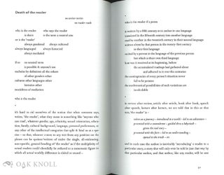 THE BOOK UNHINGED: MISCELLANEOUS WRITINGS ON THE BRINK