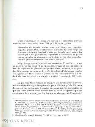 INDEX DE L'UNIVERSITÉ DE PARIS, 1544, 1545, 1547, 1549, 1551, 1556