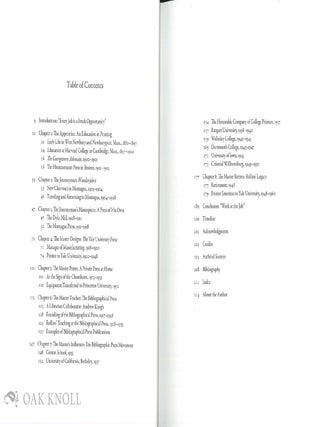 A PRINTER WITH MY HANDS: THE LIFE AND WORK OF CARL P. ROLLINS