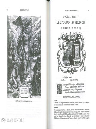 A BIBLIOGRAPHY OF FRENCH EMBLEM BOOKS OF THE SIXTEENTH AND SEVENTEENTH CENTURIES.