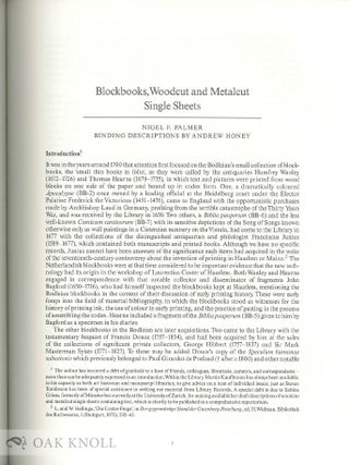CATALOGUE OF BOOKS PRINTED IN THE FIFTEENTH CENTURY NOW IN THE BODLEIAN LIBRARY.