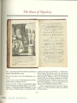 THE HOUSE OF NEWBERY: ILLUSTRATED BOOKS FOR YOUNG READERS, 1740-1800. A CATALOGUE OF THE COLLECTION IN THE COTSEN CHILDREN'S LIBRARY.
