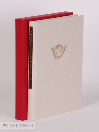 Order Nr. 142413 THE EARLIEST DUTCH IMPOSITION MANUAL. Frans A. Janssen