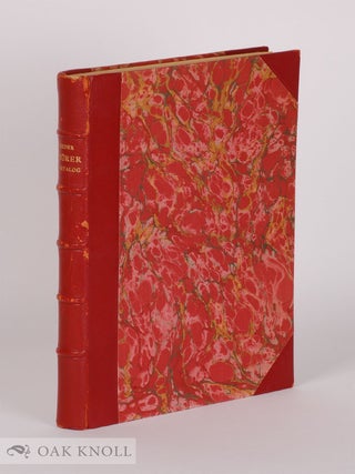 Order Nr. 142418 DÜRER-KATALOG, EIN HANDBUCH ÜBER ALBRECHT DÜRERS STICHE, RADIERUNGEN,...