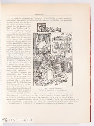 DÜRER-KATALOG, EIN HANDBUCH ÜBER ALBRECHT DÜRERS STICHE, RADIERUNGEN, HOLZSCHNITTE, DEREN ZUSTÄNDE, AUSGABEN UND WASSERZEICHEN