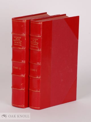 Order Nr. 142427 CATÁLOGO DE LA BIBLIOTECA DE SALVÁ. Pedro Salvá y. Mallen