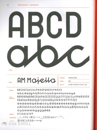 ALFABETI MODERNISTI. TYPE SPECIMENS. EDIZ. ILUSSTRATA